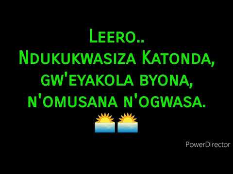 Tambula nange ft Radio (official lyrics)