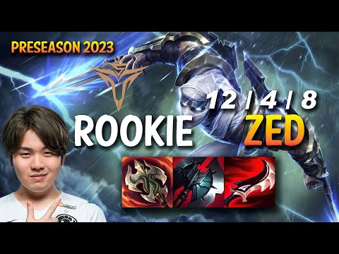 V5 Rookie ZED vs AKALI Mid - KR Ranked