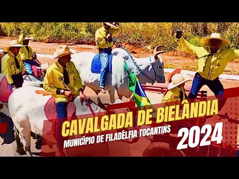 Cavalgada de Bielândia Município de Filadélfia Tocantins 2024