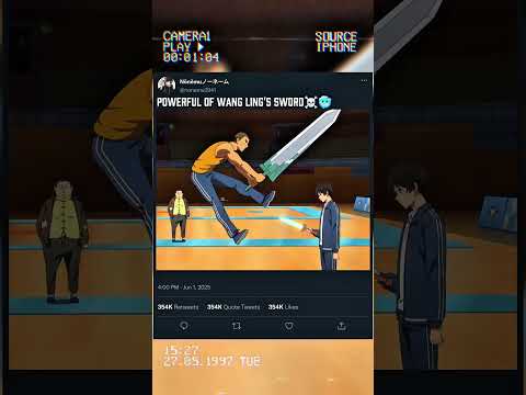 powerful of wang ling's sword☠️🥶||The Daily Life of Immortal King