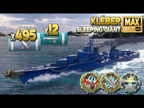 Destroyer Kléber: Fearless hunter - World of Warships
