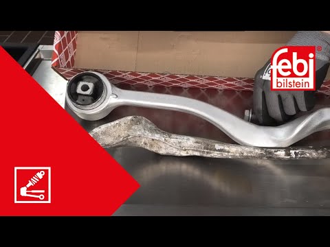 [EN] BMW 5 Series E39 front suspension control arm replacement.