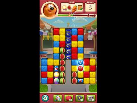 Toon Blast Level 3766 - NO BOOSTERS 🐻🐺🐱 | SKILLGAMING ✔️