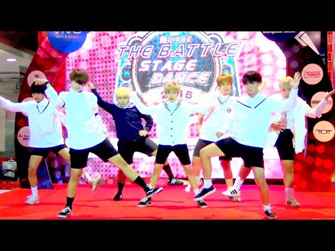 150814 BangEarn cover BTS - Danger + I NEED U @N MARK THE BATTLE STAGE DANCE 2015 (Audition)