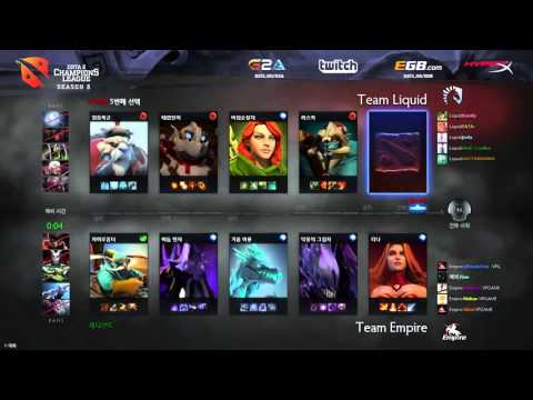 D2CL S6 Grand Final: Team Empire vs Team Liquid Game 1 [KR]