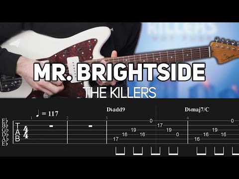 The Killers - Mr. Brightside (Guitar lesson with TAB)