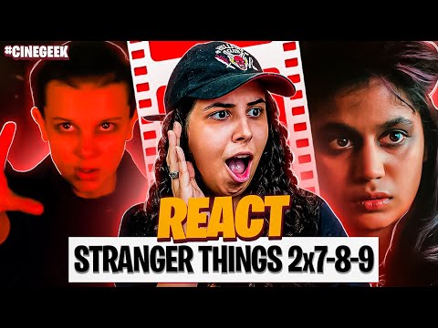 O GRANDE PORTAL É FECHADO, MAS COM AJUDA DA KALI! | REACT "STRANGER THINGS" 2x7 até 2x9 + ANÁLISE