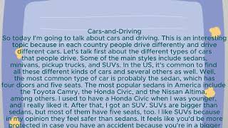 2026.10.3 Cars and drive