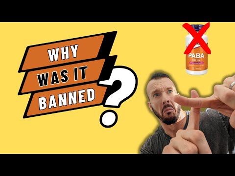 WHAT IS PABA (4 Aminobenzoic Acid)? And Why Is It Banned? #paba #vitaminB10