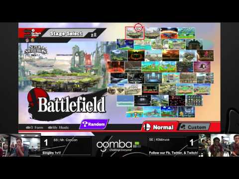 Smash Entity x OOMBA II Singles- WS2: SE | K9sbruce vs. SS | Mr. ConCon