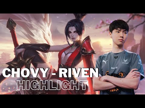 [Vietsub] Chovy mở được skin Riven và đưa luôn vào rank | Chú cá cơm Chovy
