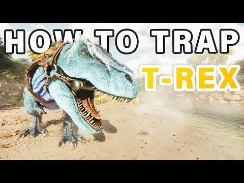 How to Trap AND Tame a T-REX ► Ark Survival Ascended