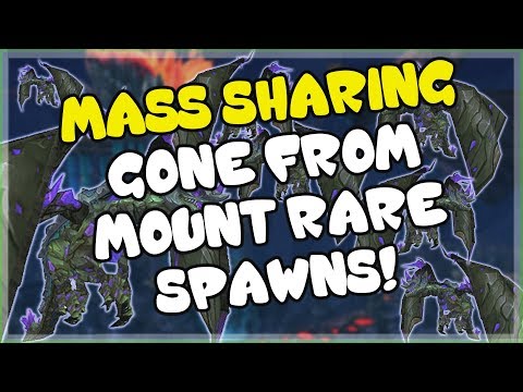 Changes to Mount Rare Spawns in 8.1.5 Explained