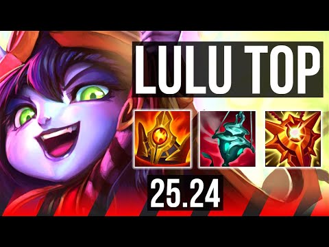 LULU vs JAYCE (TOP) | KR Master | 25.24