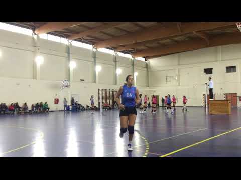 vs Madeira Torres A (2º set, 12-25) 30 Nov. 2019