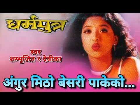 Angur Mitho Besari Pakeko || अंगुर मिठो बेसरी पाकेको || Dharma Putra || Nepali Movie Org Audio Song