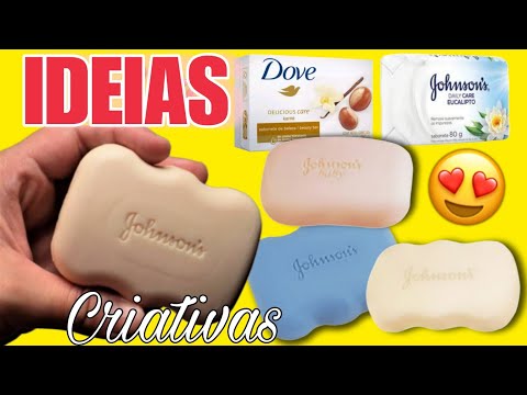 3 IDEIAS CRIATIVAS COM SABONETE ||Artesanato com Sabonete.