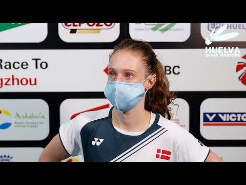 Line CHRISTOPHERSEN - Post-match interview after women’s singles final