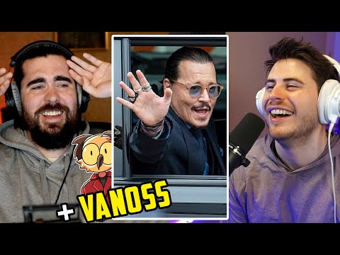 Nogla, Terroriser & Vanoss REACT to Johnny Depp Trial Verdict MEMES!