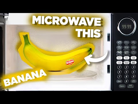 Microwaving a BANANA