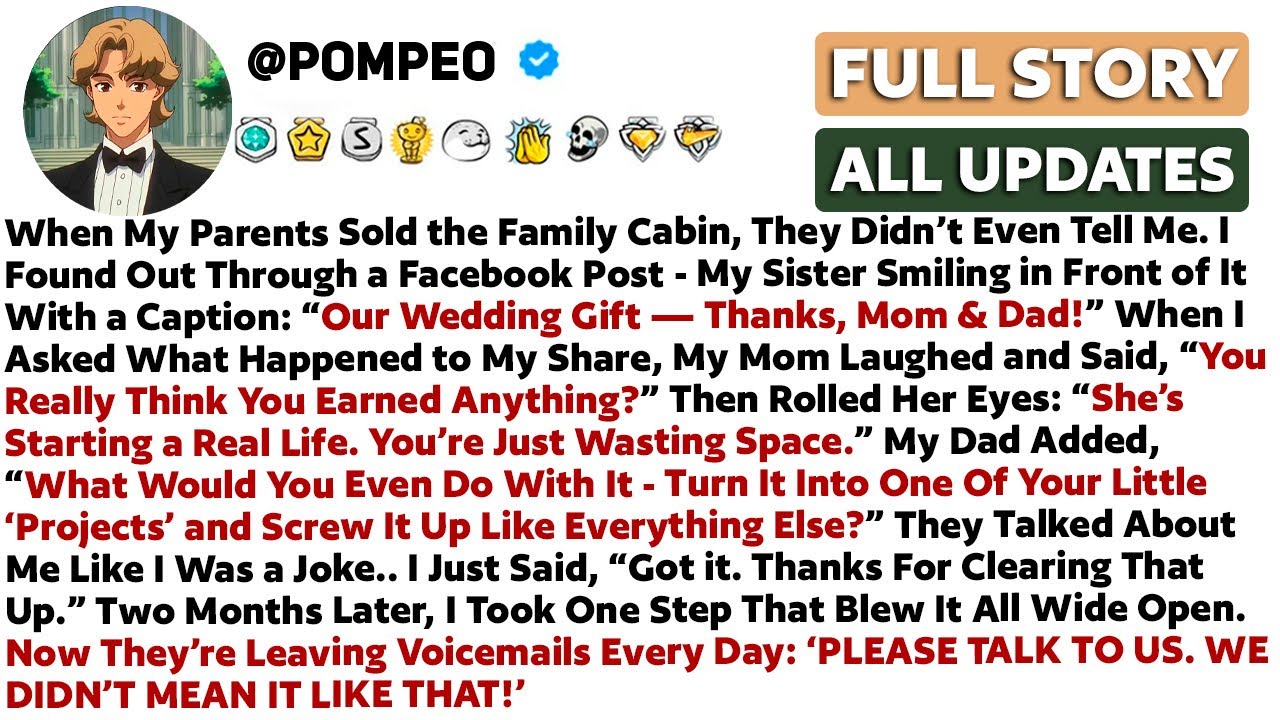 When My Parents Sold the Family Cabin, They Didn’t Even Tell Me. I Found Out Through a Facebook...