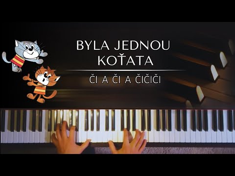 Byla jednou koťata (Či a či a čičiči) + noty na klavír