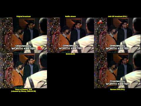 PRTF #29 'Fight Against Fate' - original vs VHS vs Netflix vs Jetix UK vs German DVD