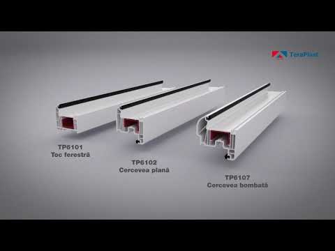 Sistemul de profile TP6000 oferit de TeraPlast