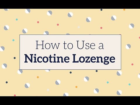 How to Use a Nicotine Lozenge to Quit Smoking