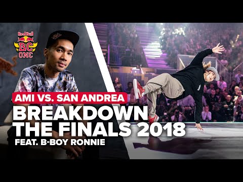 Battle Breakdown with Ronnie and Ami | Ami VS San Andrea | Red Bull BC One World Final 2018