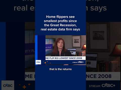 Home flippers see smallest profits since the Great Recession, real estate data firm says