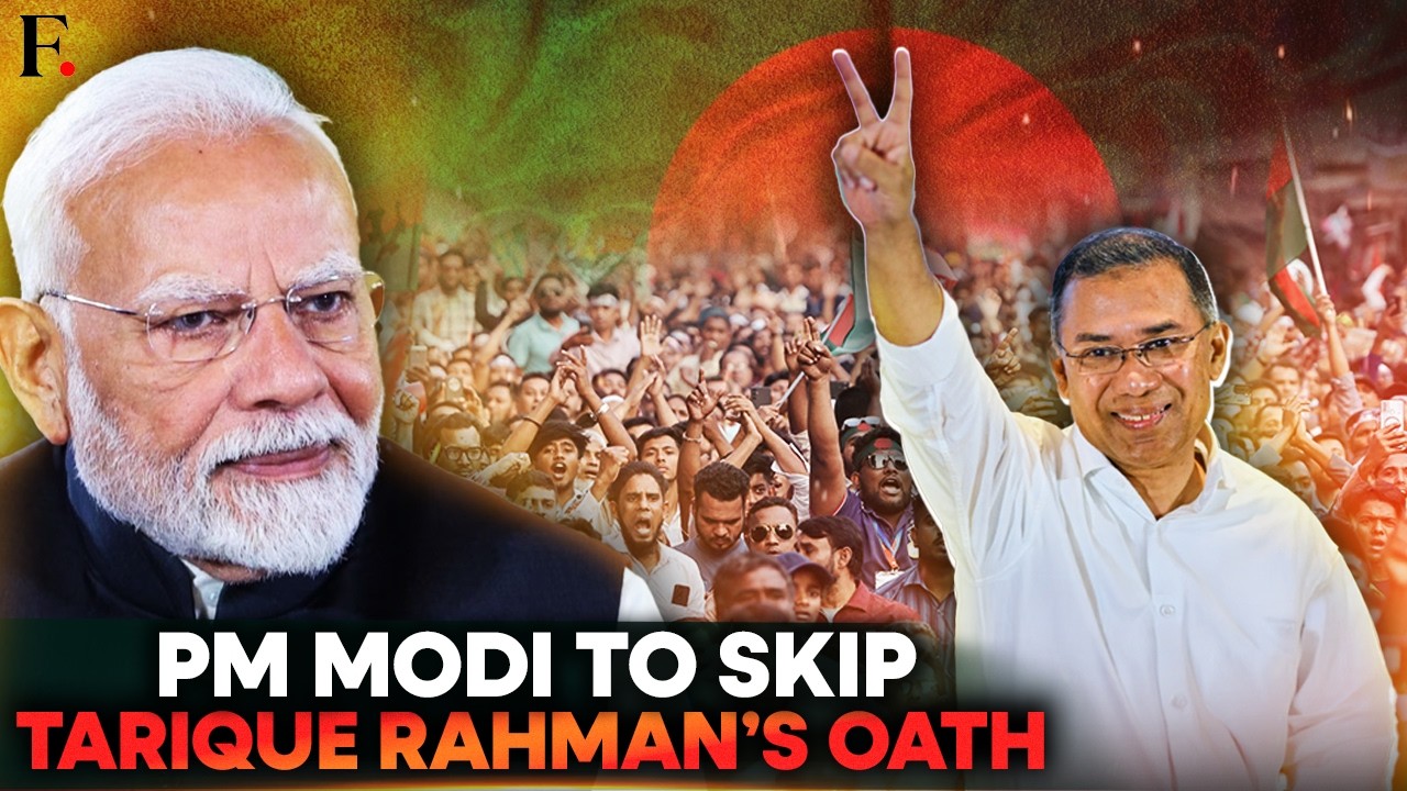 PM Modi to Skip Bangladesh's Tarique Rahman's Oath Ceremony | Firstpost