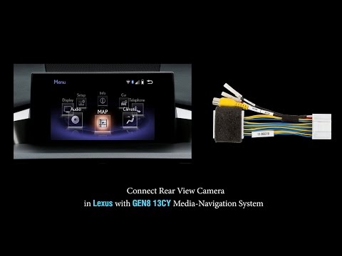 Rear Camera Cable 24 pin for Lexus CT200h, ES250, ES300h, ES350, NX200t, NX300h (EU market) Preview 8