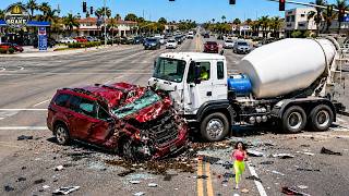 Instant Karma On US Highways! | Moments Filmed Seconds Before Disaster #4