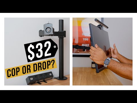 The BEST Monitor Arm Mount Under $40 or Buyer BEWARE? VIVO Monitor Arm Desk Mount Setup