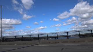 preview picture of video 'Driving over the Gold Star Memorial Bridge in New London, CT'