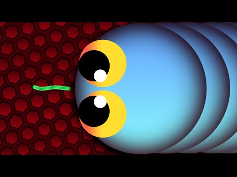 SLITHER.IO A.I. - EPIC SLITHER.IO SNAKE GAMEPLAY - MONSTER SKIN - WORLD RECORD