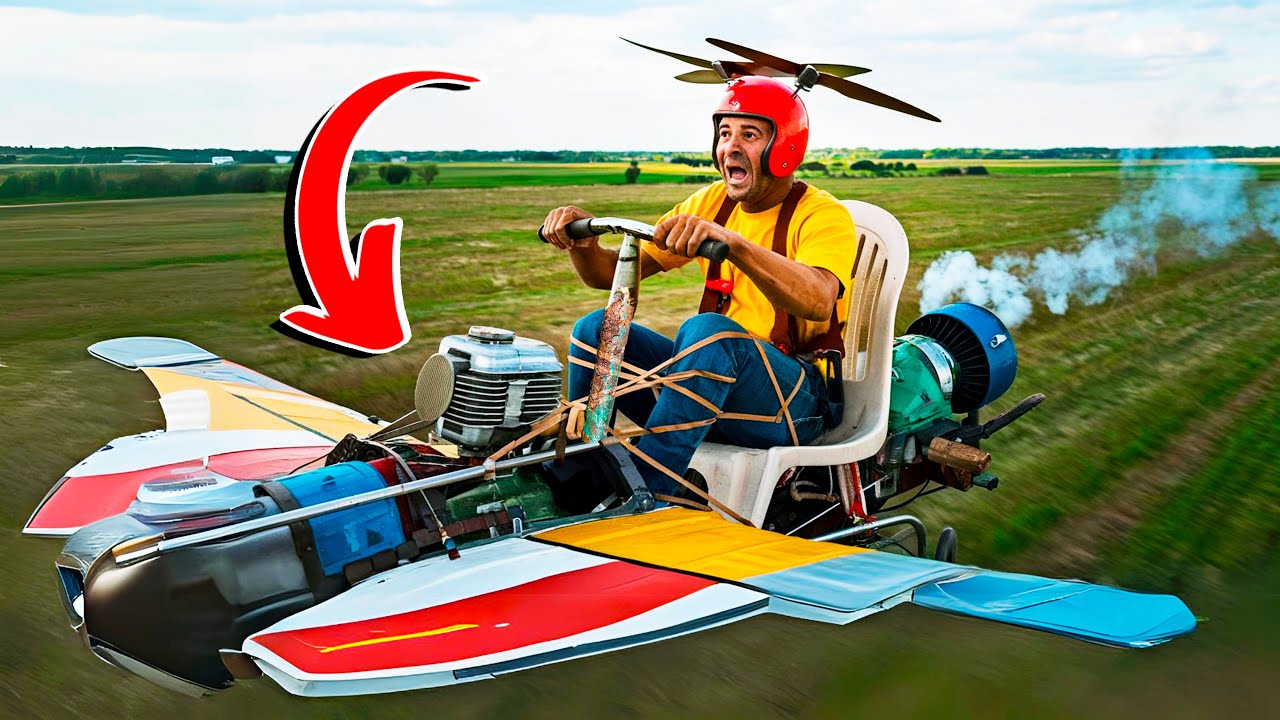 AERONAVES TOTALMENTE AMADORAS QUE VOCÊ NÃO VAI ACREDITAR QUE REALMENTE CONSEGUEM VOAR