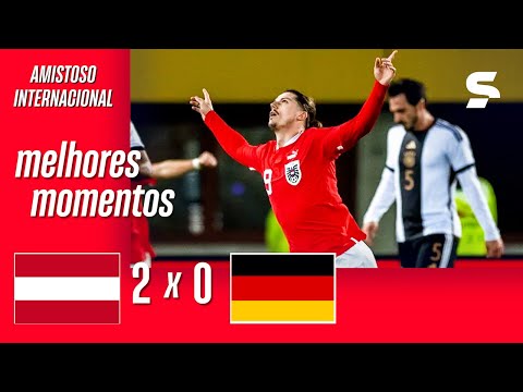 Gols e lances de Austria x Alemanha