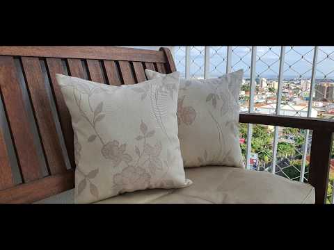Capa de almofada com zíper escondido, rápida e fácil de fazer 😁