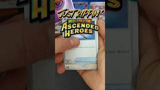Day 62 | Just rippin’ Ascended Heroes Tripack & Mini tin!