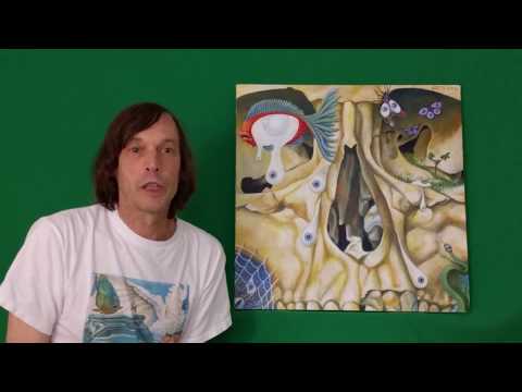 Dave Curtis talking about his painting  "Birth of the Gods"