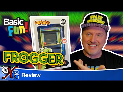 Basic Fun Arcade Classics Frogger #06 Review - RIBBIT RIBBIT!