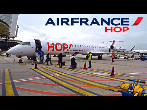 AIR FRANCE HOP CRJ-1000 |Clermont Ferrand - Paris Orly