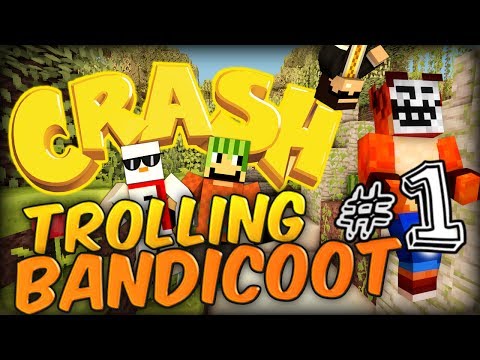 Trolling Potatoes - Minecraft Craft Bandicoot World Part 1 w/ Baki and Simon