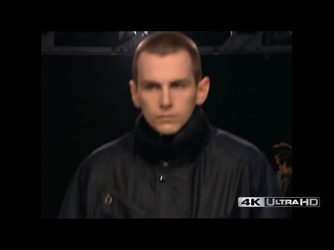 Raf Simons - AW04 Waves Runway Collection - 4k Ultra HD