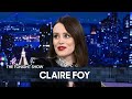 Claire Foy Would Totally Let Nicki Minaj Eat Her Face | The Tonight Show Starring Jimmy Fallon