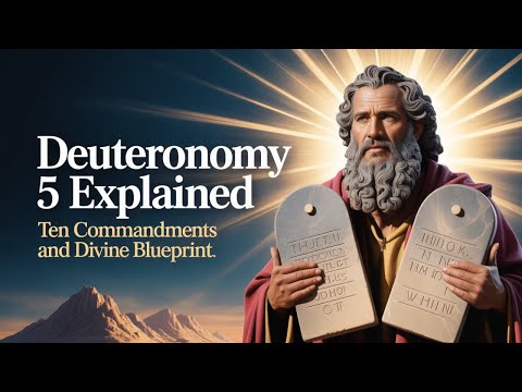 Deuteronomy Chapter 5 Explained (Ten Commandments for Modern Life: Divine Blueprint Revealed)
