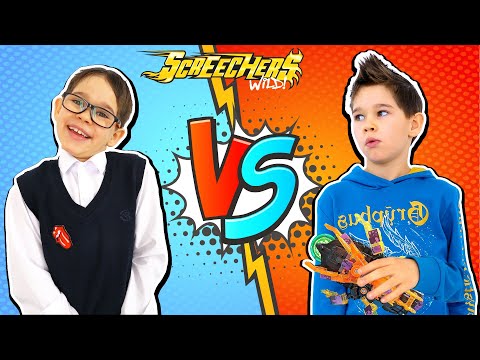 Миниатюра изображения товара Игрушка-трансформер Screechers Дикие Скричеры. Аэроскричер 2 в 1 Ориджинал Кинг / 39131