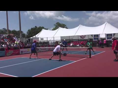 US Open Pickleball Championships SemiFinals Mens Doubles Final Point 2016